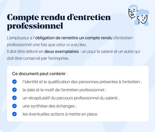 compte rendu entretien professionnel